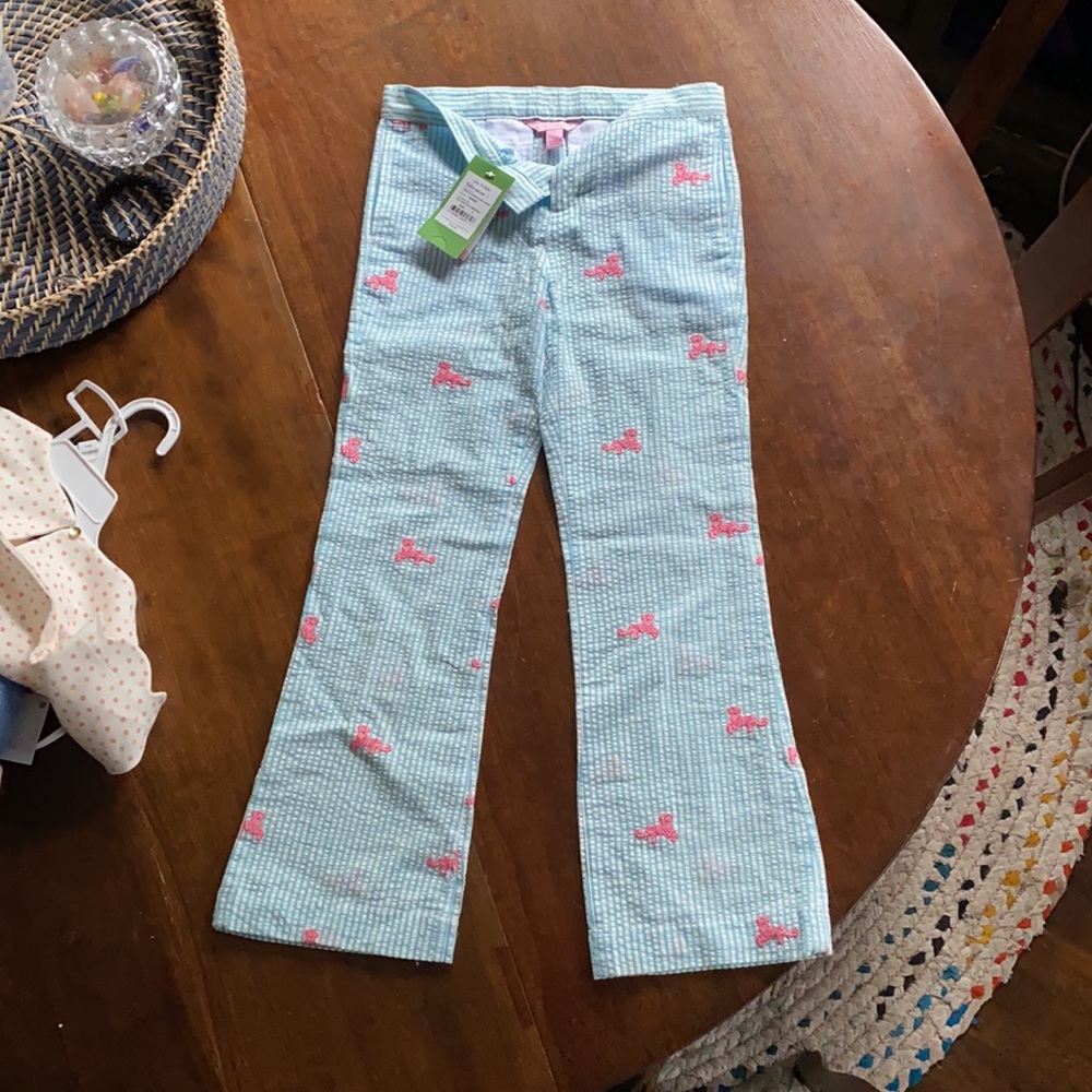 Lilly Pulitzer seersucker pants